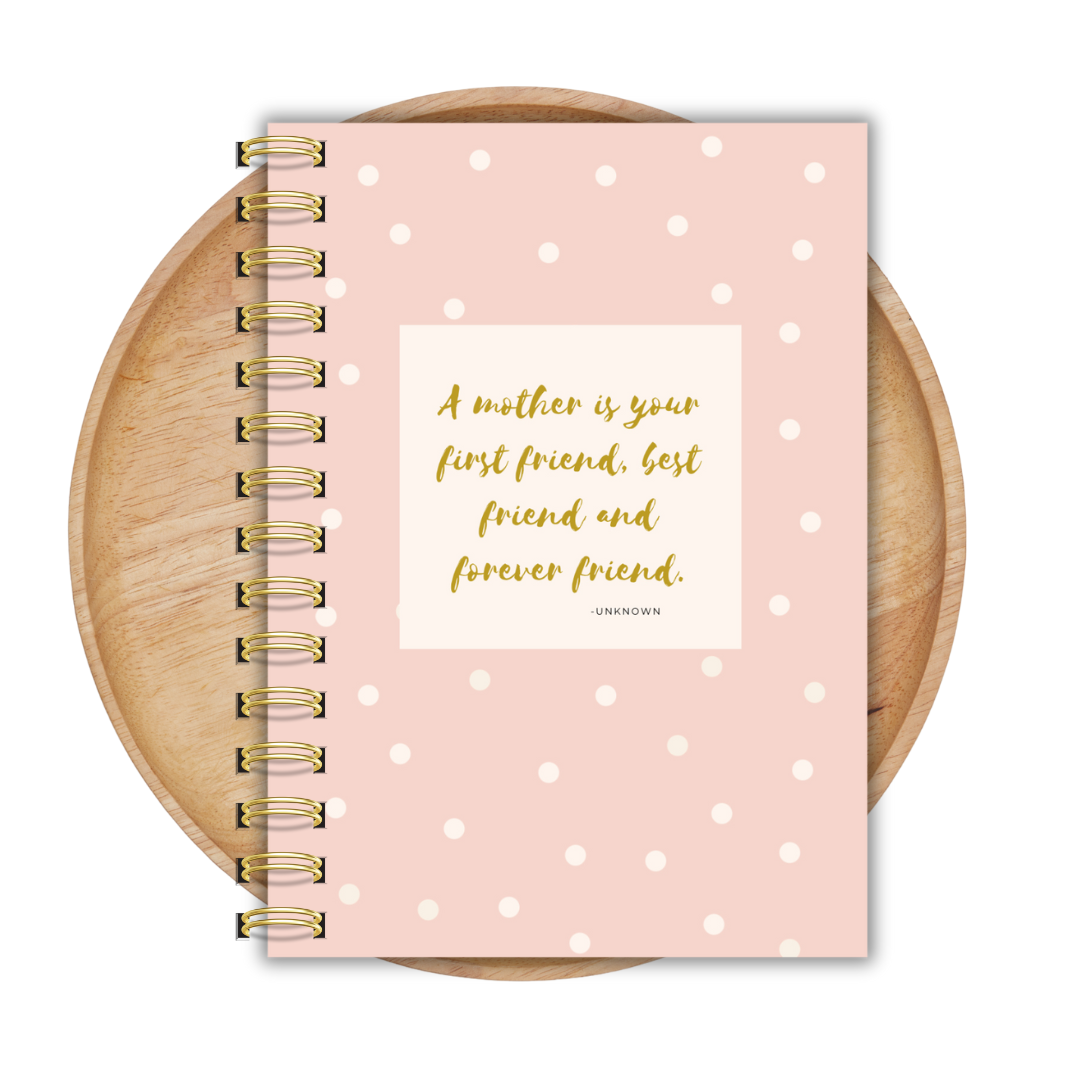 Lined Page Journal, Notebook, Gift For Mother, Mothers Day Gift